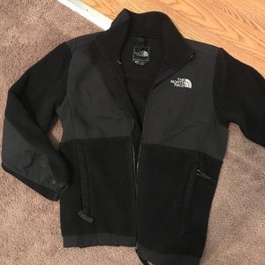 Girls Black North Face jacket